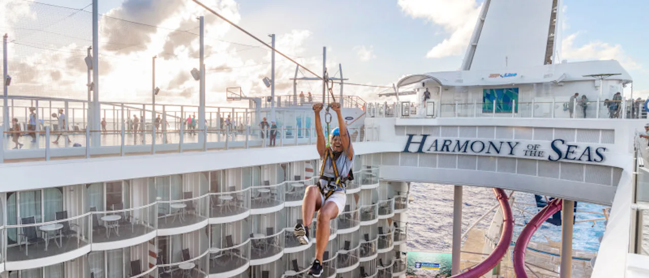 Harmony of the seas Zip Line