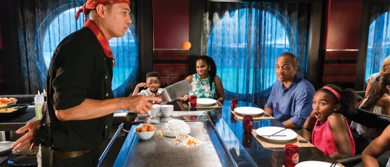 Harmony of the seas Izumi Hibachi & Sushi