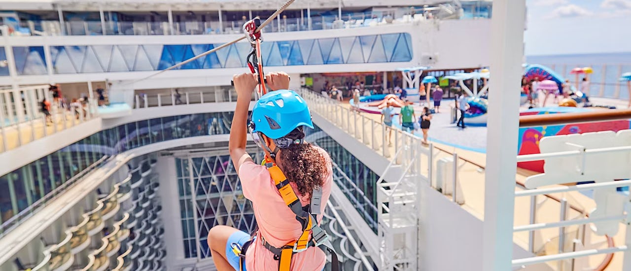Oasis of the Seas Zip Line