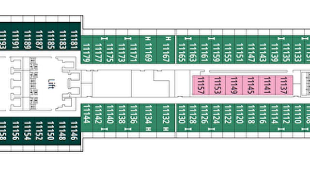 MSC Fantasia Deck Plan