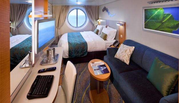 Symphony of the Seas Ocean View Cabin Stateroom Accomodation
