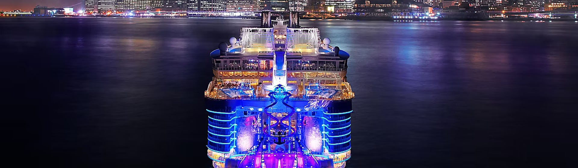 Symphony of the Seas New York Skyline Ship