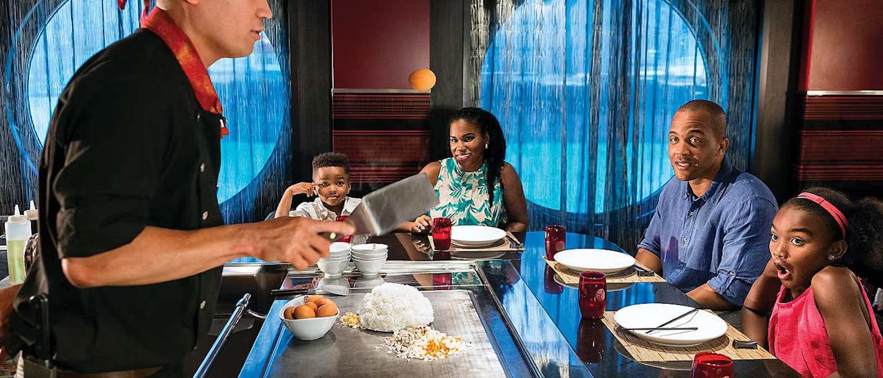 Symphony of the Seas Izumi Hibachi & Sushi