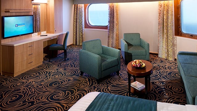 Explorer of the Seas Ultra Spacious Ocean View Cabin Stateroom Accomodation