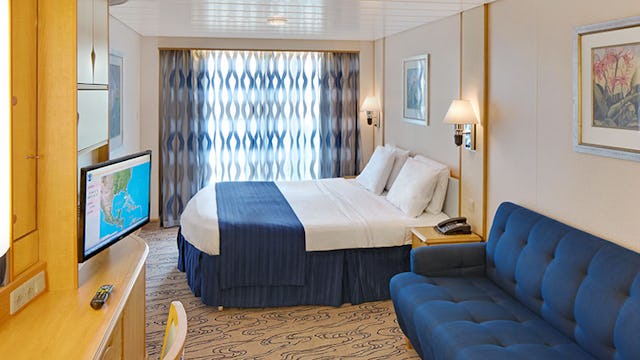 Explorer of the Seas Ocean View Balcony Cabin Stateroom Accomodation