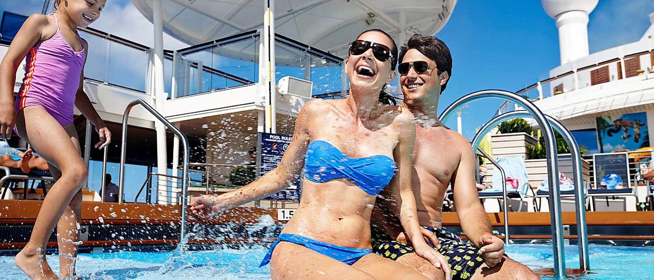 Brilliance of the Seas Pool Deck
