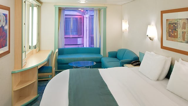 Adventure of the Seas Promenade View Interior Cabin Stateroom Accomodation