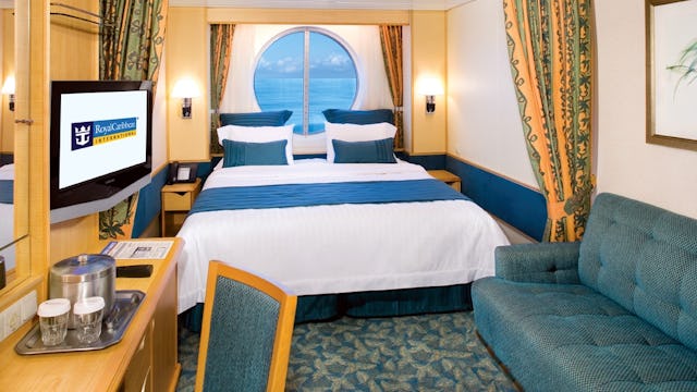 Adventure of the Seas Ocean View Cabin Stateroom
