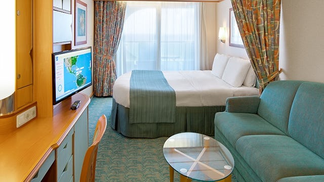 Adventure of the seas Spacious Ocean View Balcony