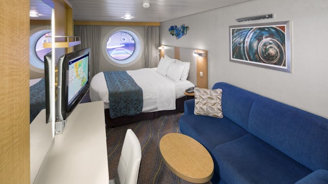 Allure of the Seas Ocean View Cabin Stateroom