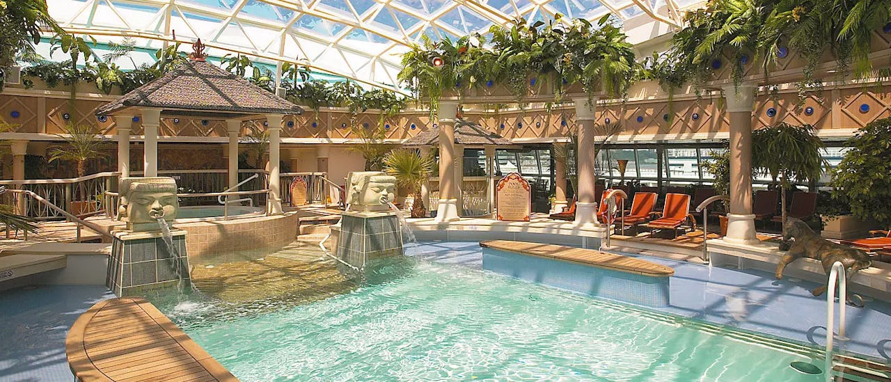Allure of the Seas Solarium Pool Deck