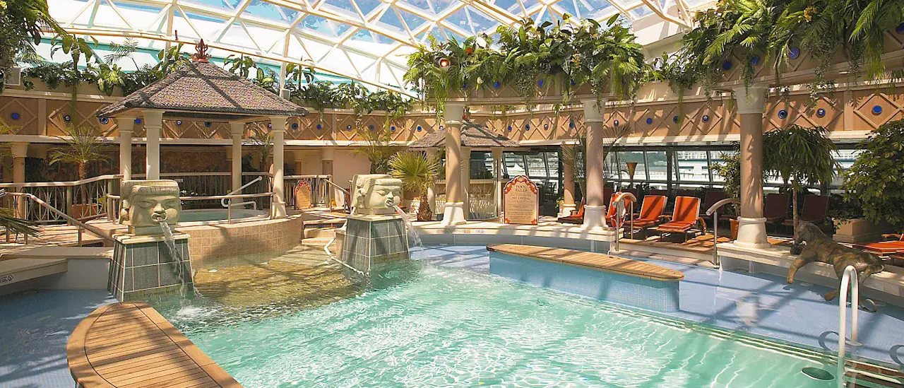 Allure of the Seas Solarium Pool Deck