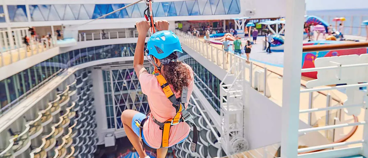 Allure of the Seas Zip Line