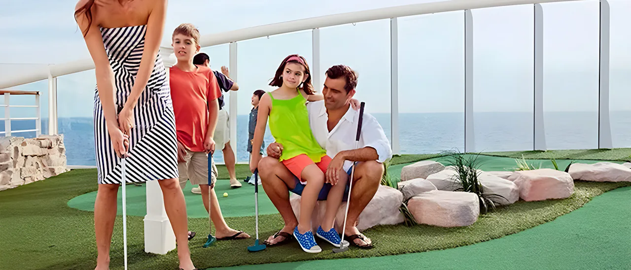 Brilliance of the Seas Mini Golf
