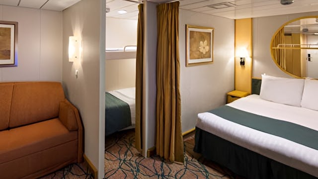 Enchantment of the Seas Spacious Interior Cabin Stateroom Accomodation
