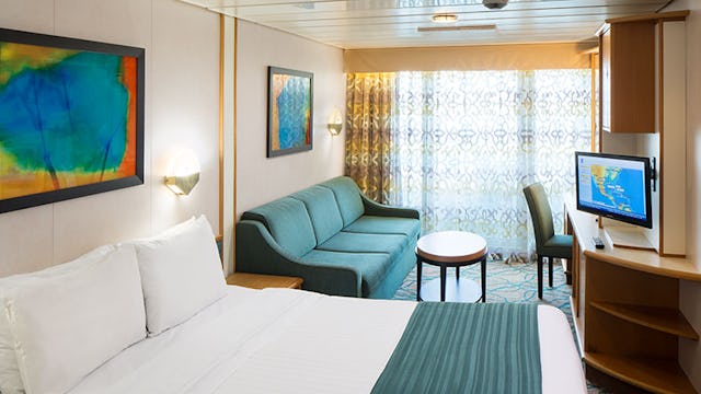 Enchantment of the Saes Spacious Ocean View Balcony Cabin Stateroom Accomodation