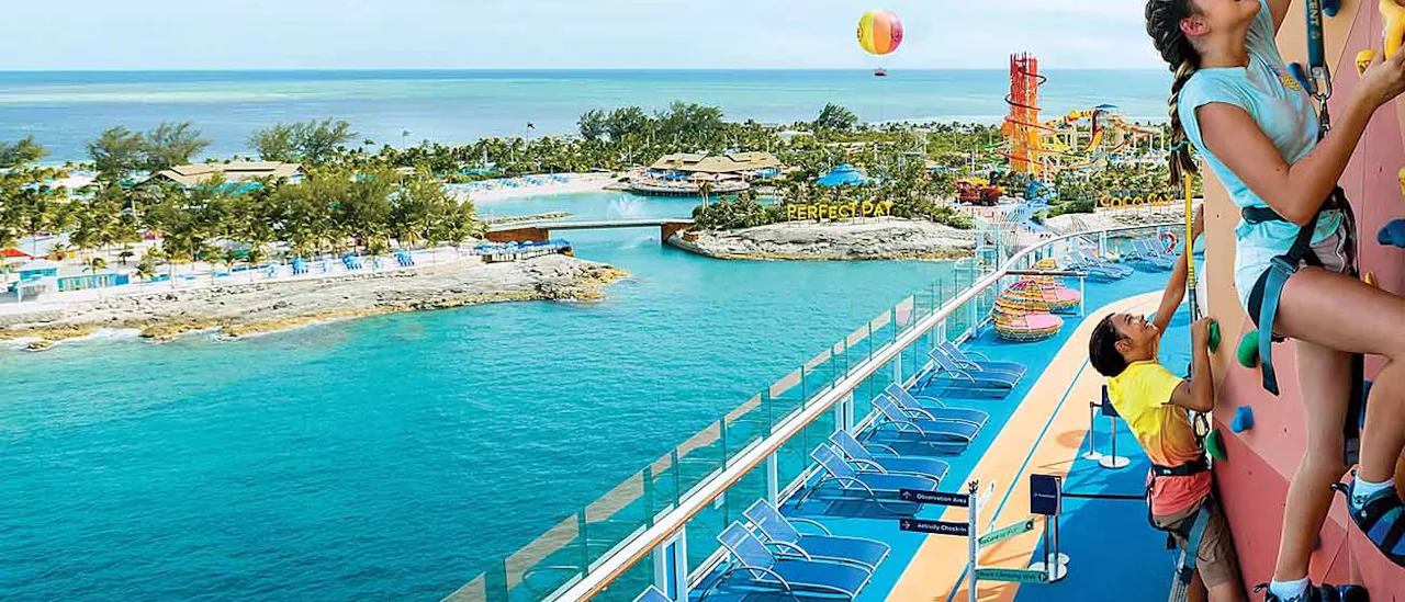 Enchantment of the Seas Rock Climbing Wall