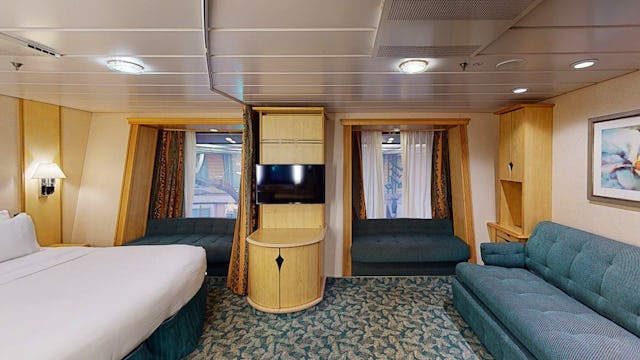 Freedom of the Seas Spacious Promenade View Interior Cabin Stateroom