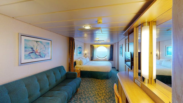 Freedom of the Seas Spacious Ocean View Cabin Stateroom