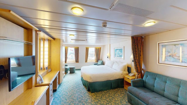 Freedom of the Seas Ocean View Balcony Cabin Stateroom