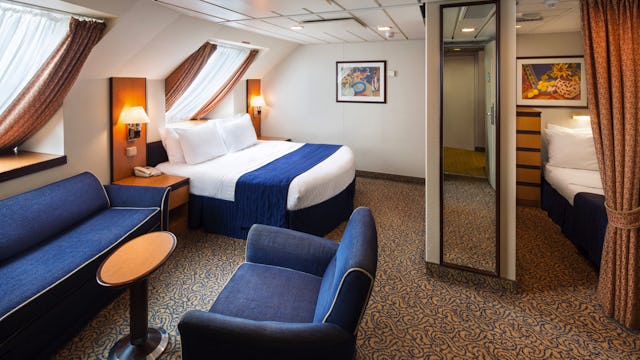 Brilliance of the Seas Ultra Spacious Ocean View Cabin Stateroom Accomodation