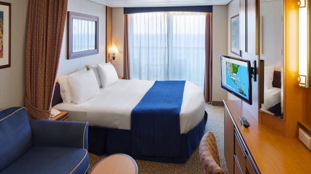 Brilliance of the Seas Ocean View Balcony Cabin Stateroom Accomodation