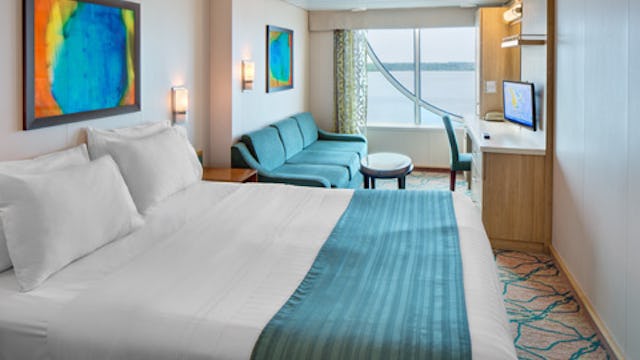 Grandeur of the Seas Spacious Ocean View Cabin Stateroom Accomodation
