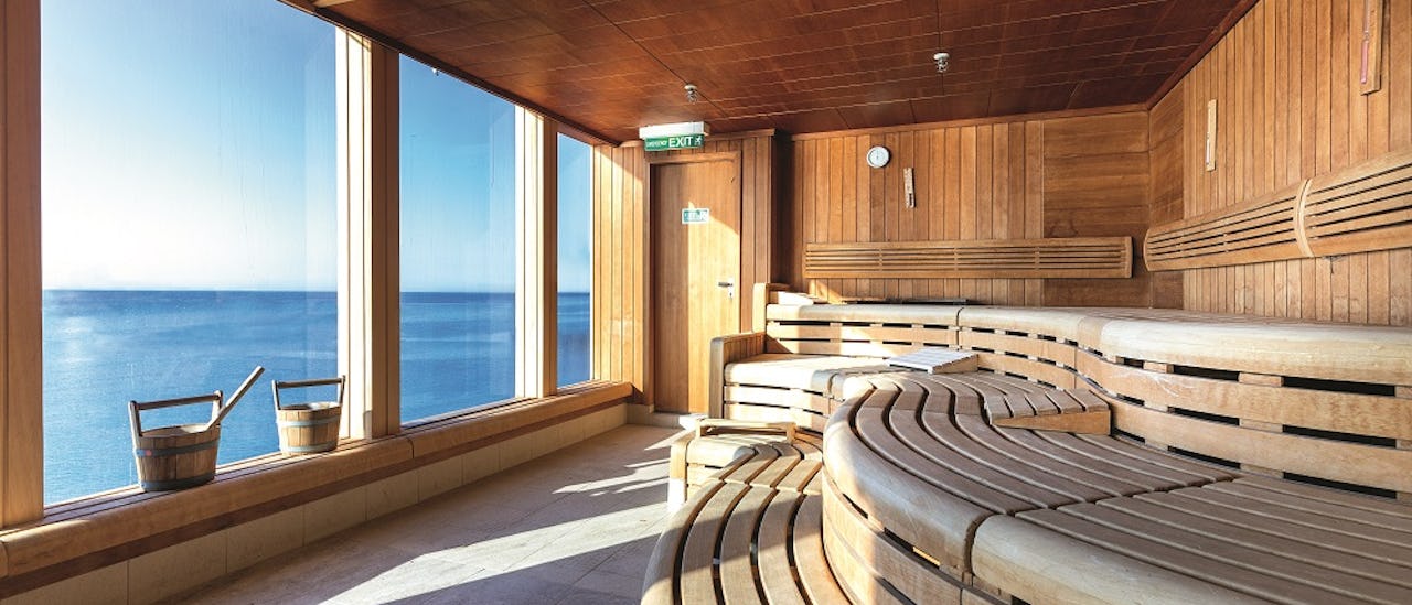 Sauna on a Marella Ship