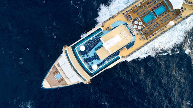 Top-down view of Marella Explorer 2