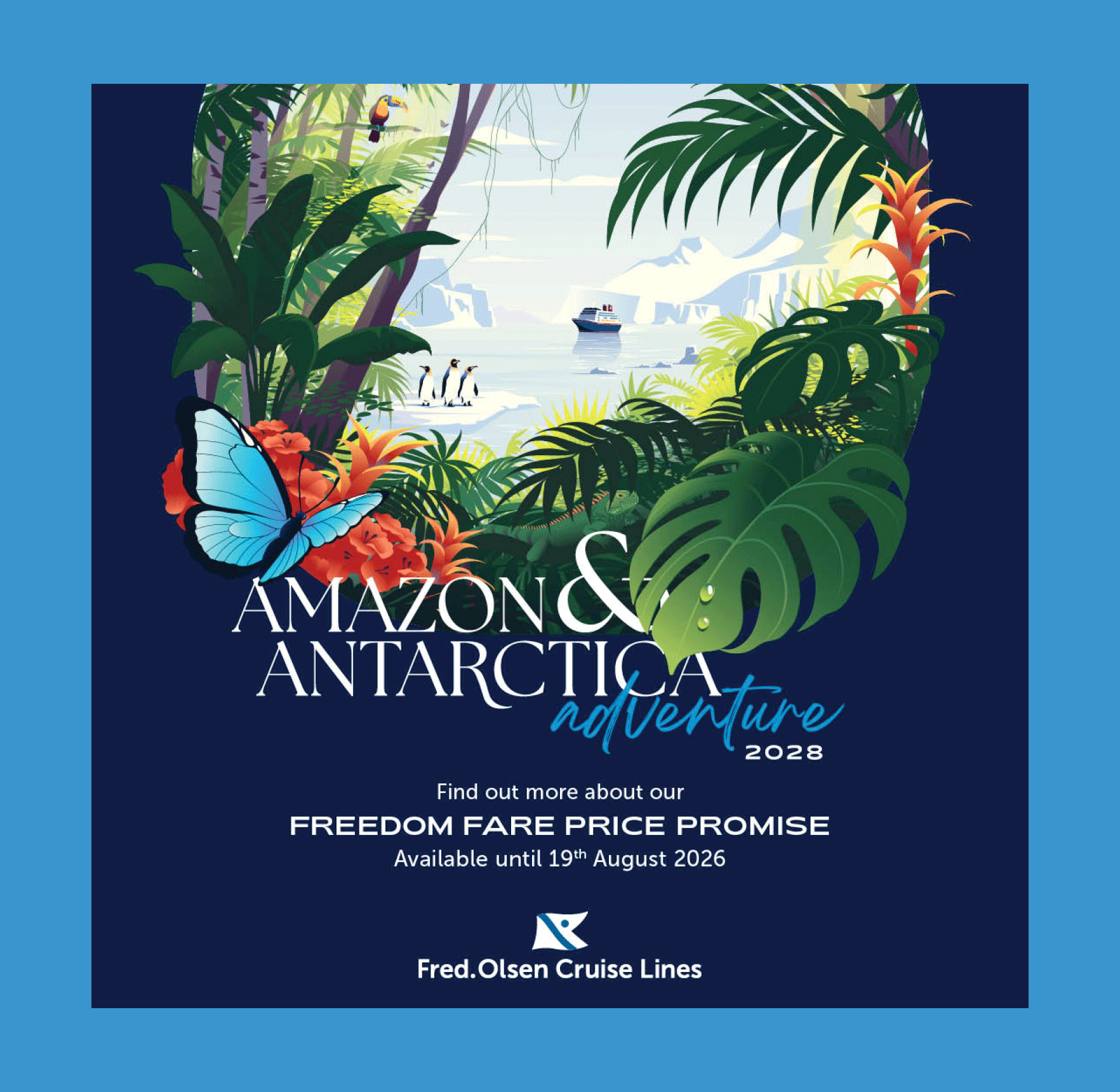 Explore Fred. Olsen Cruise Lines BRAND-NEW Grand Voyage!