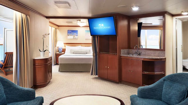 Emerald Princess Suite Cabin Stateroom