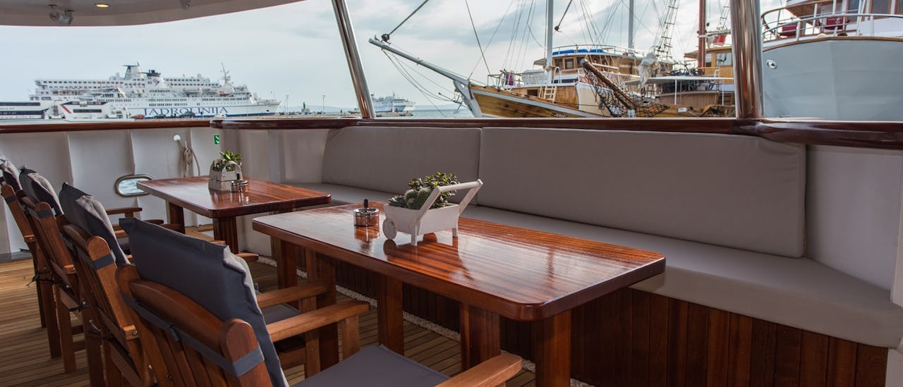 MS Adriatic Sun Outdoor Lounge Space
