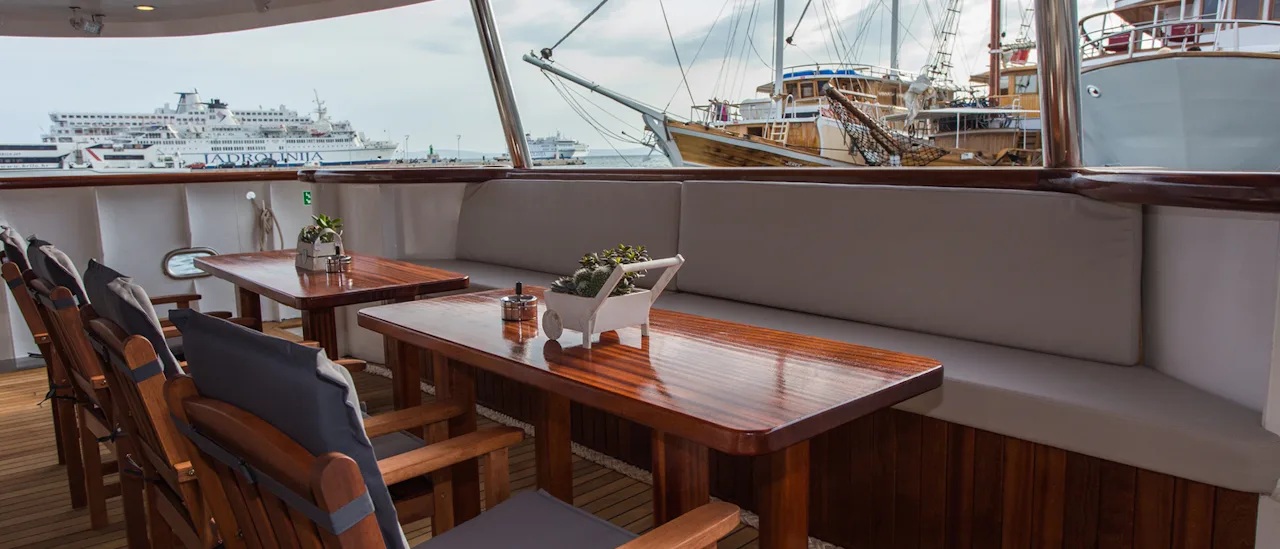 MS Adriatic Sun Outdoor Lounge Space