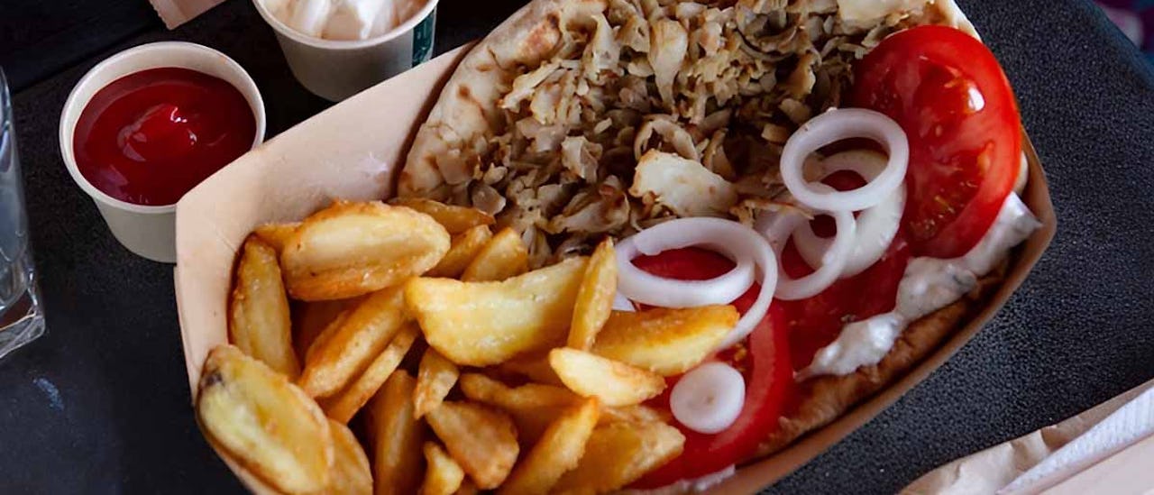 Celestyal Journey Greek Deli Gyros