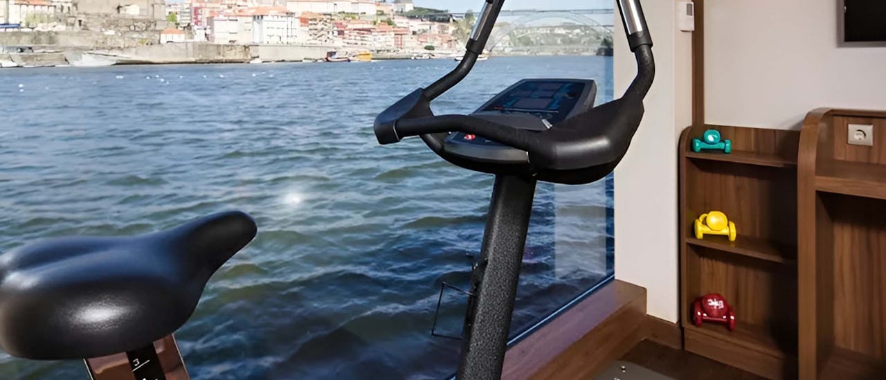 MS Douro Elegance Gym with a view