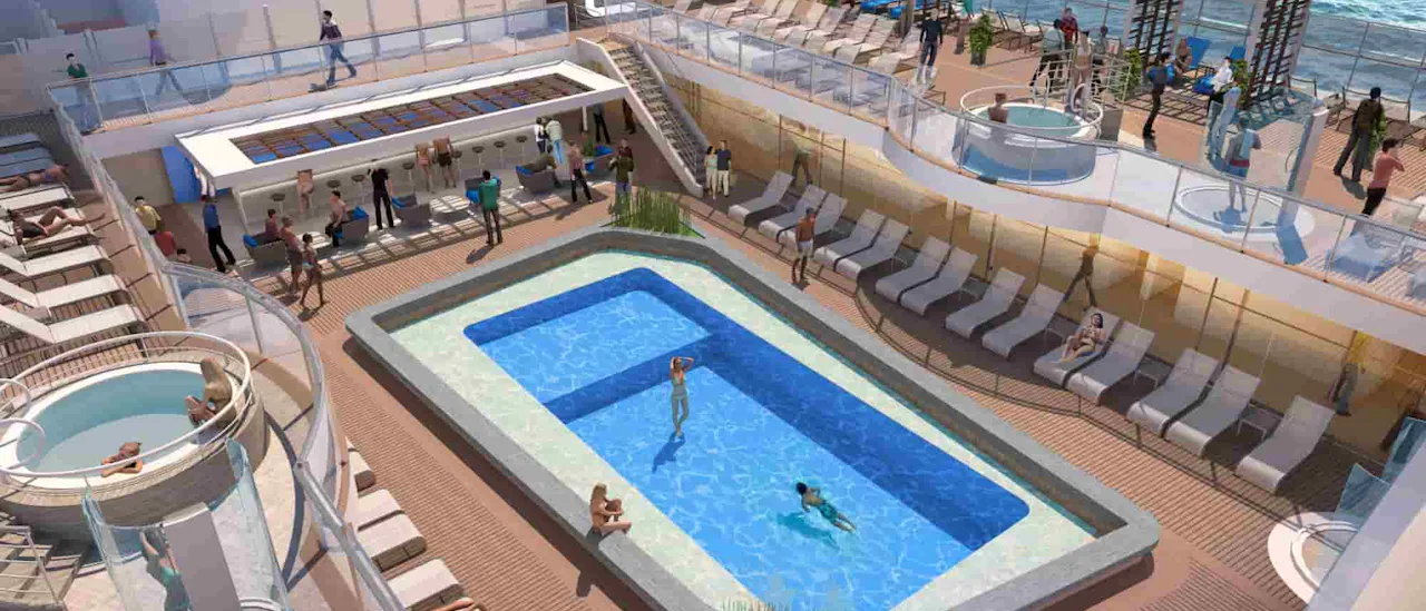 Retreat Pool, Sky Princess