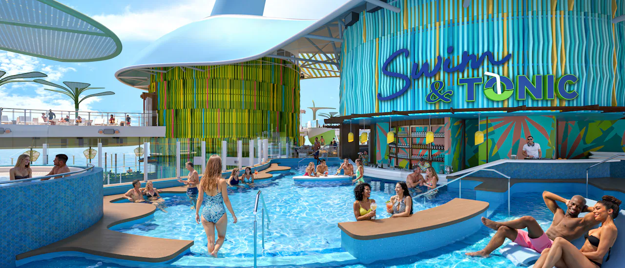 Swim & Tonic swim-up bar
