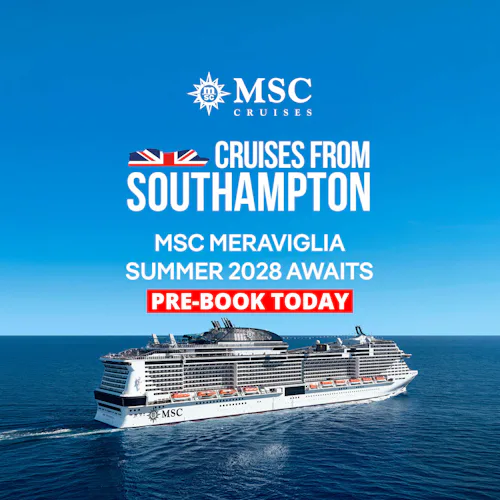 MSC Meraviglia Southampton Return