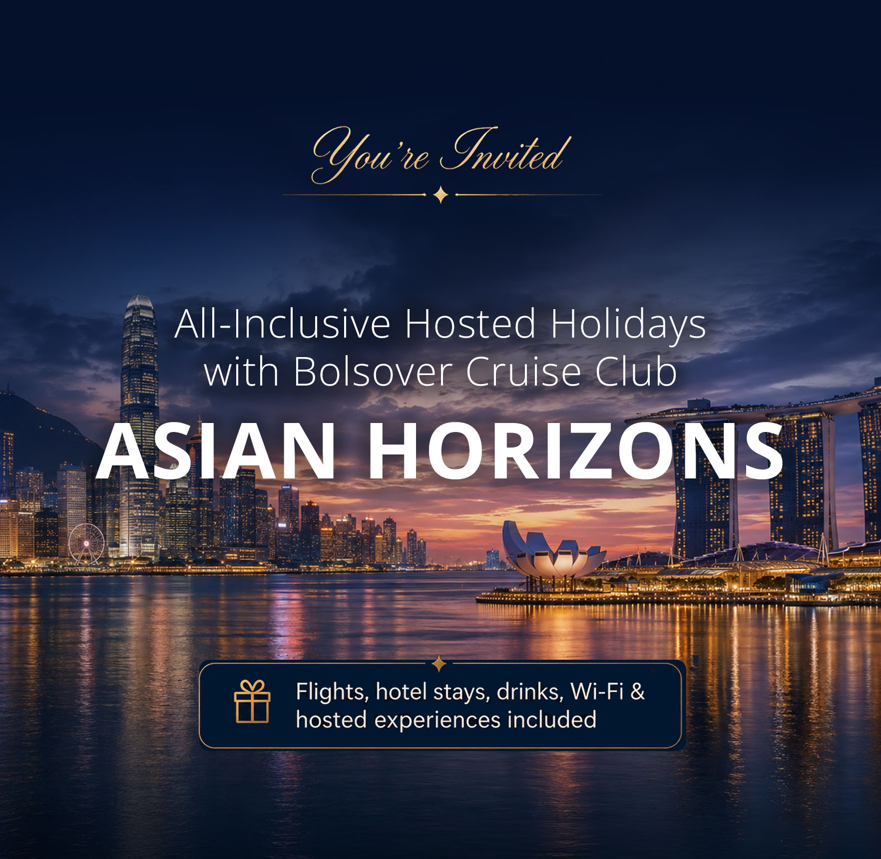 JOIN OUR HOSTED ASIA ADVENTURE