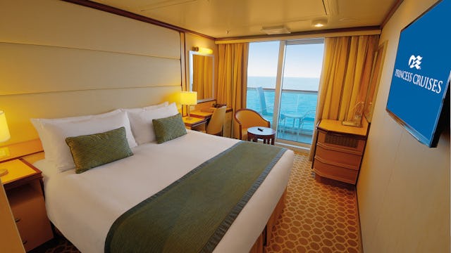 Regal Princess Balcony Cabin Stateroom
