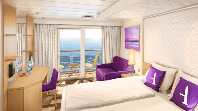 Ambassador Ambition Balcony Cabin Stateroom