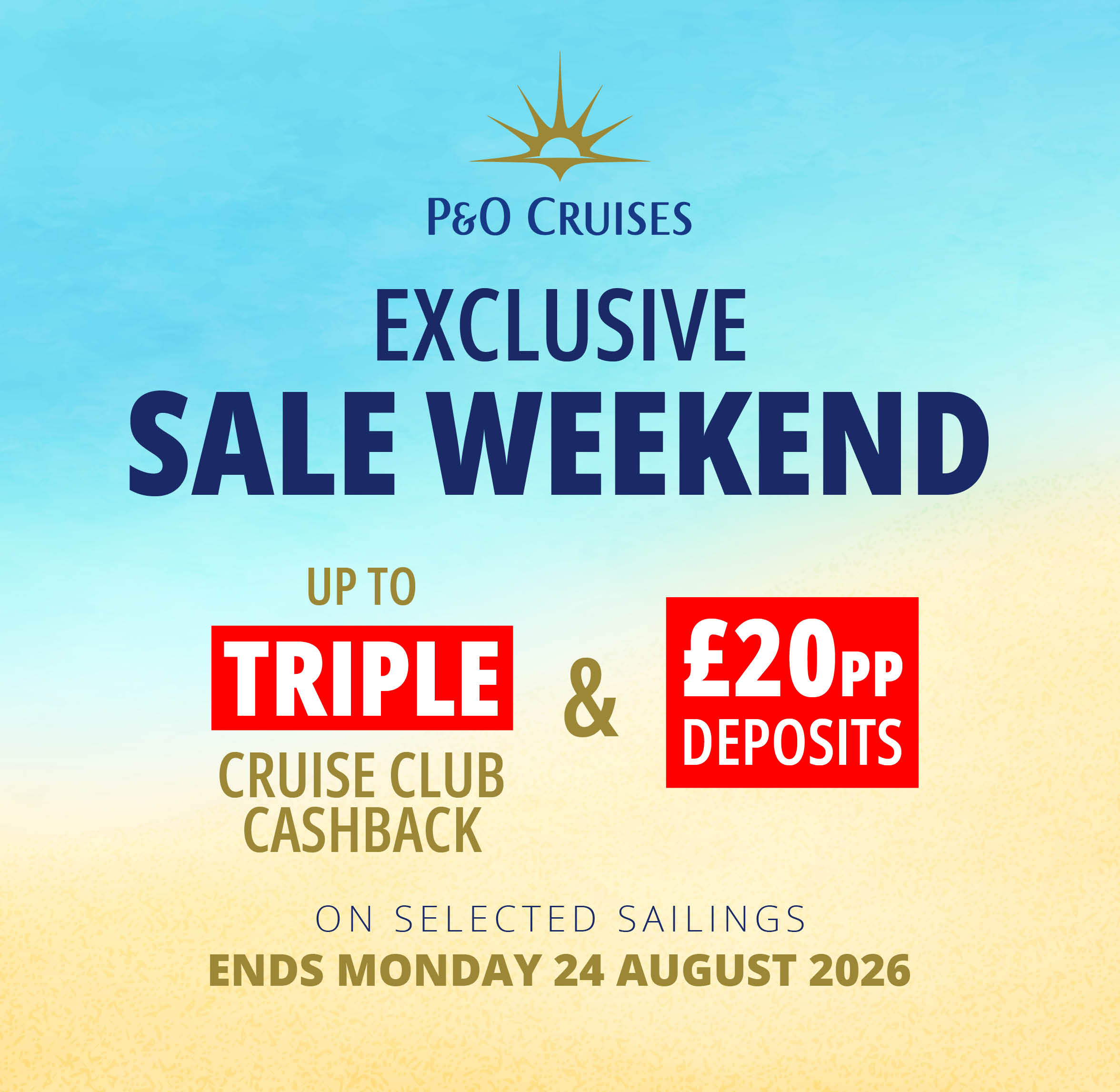 £20PP DEPOSIT & UP TO TRIPLE CASHBACK