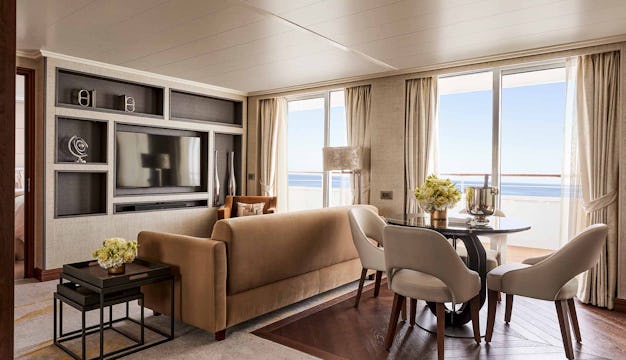 Junior Crystal Penthouse Cabin Stateroom Suite, Crystal Serenity