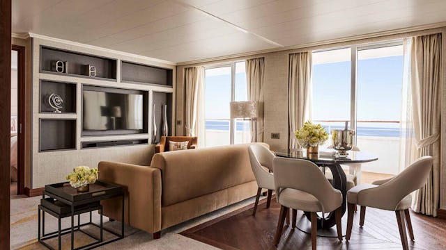 Junior Crystal Penthouse Cabin Stateroom Suite, Crystal Serenity