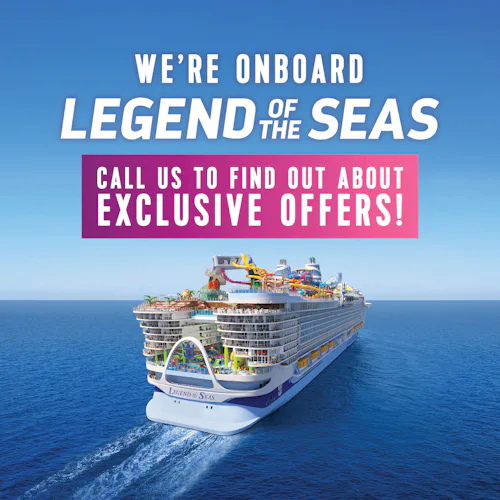 WE'RE ONBOARD: LEGEND OF THE SEAS!