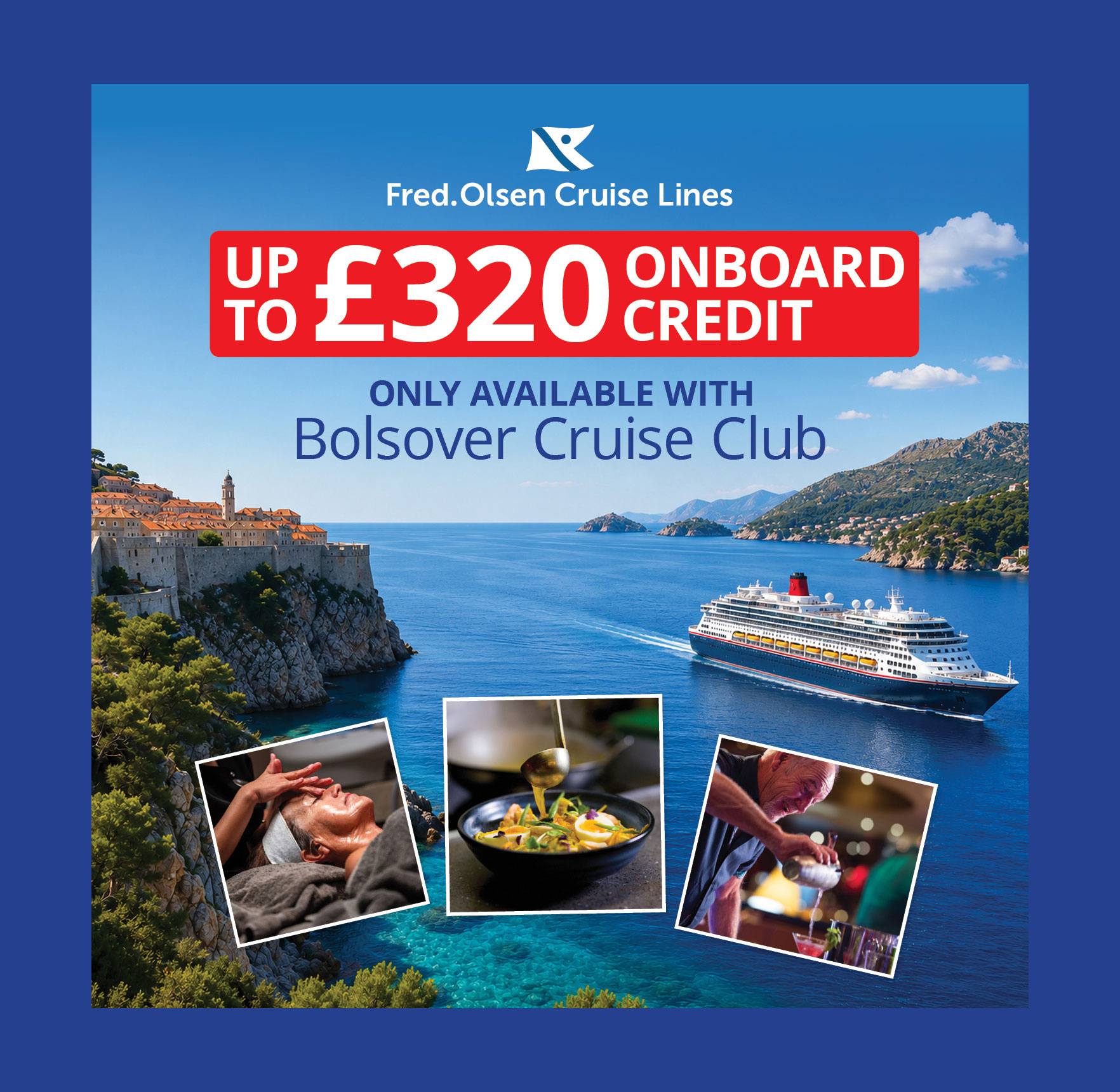 UP TO £320 ONBOARD CREDIT
