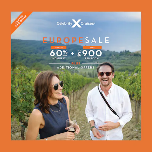 CELEBRITY CRUISES SUMMER EUROPE SALE