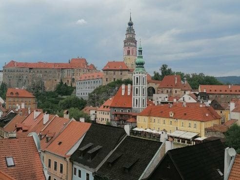 View from Český Krumlov